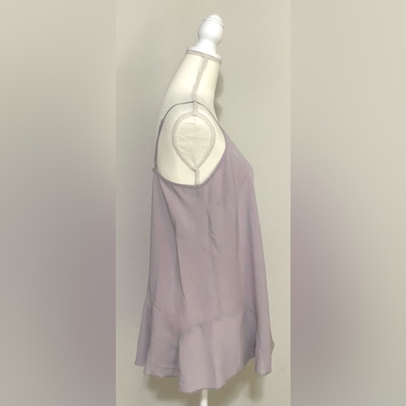 Umgee Womens M Solid Gray Tank Top Boho-chic Boho Classic Preppy Coastal - Picture 12 of 16